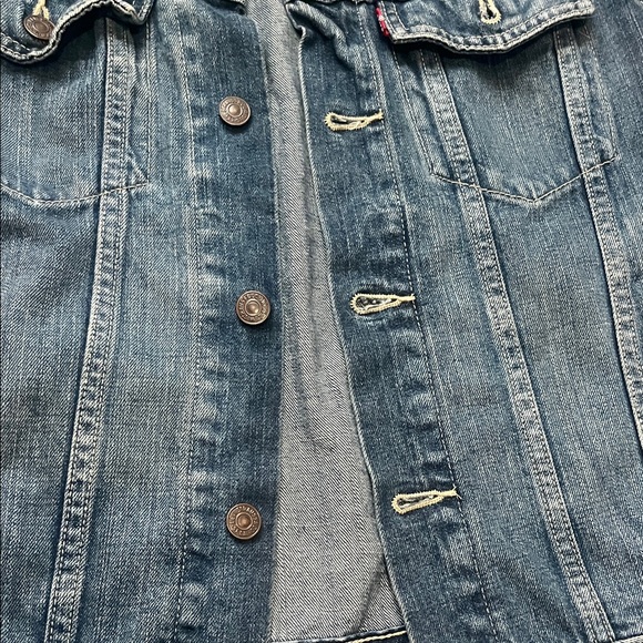 Levi's Classic Blue Denim Vintage Jacket - Picture 8 of 12
